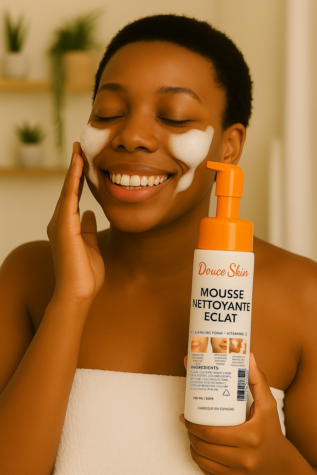 ✨ PACK DUO DouceSkin – Sérum + Mousse Nettoyante • Éclat & Soin Complet
